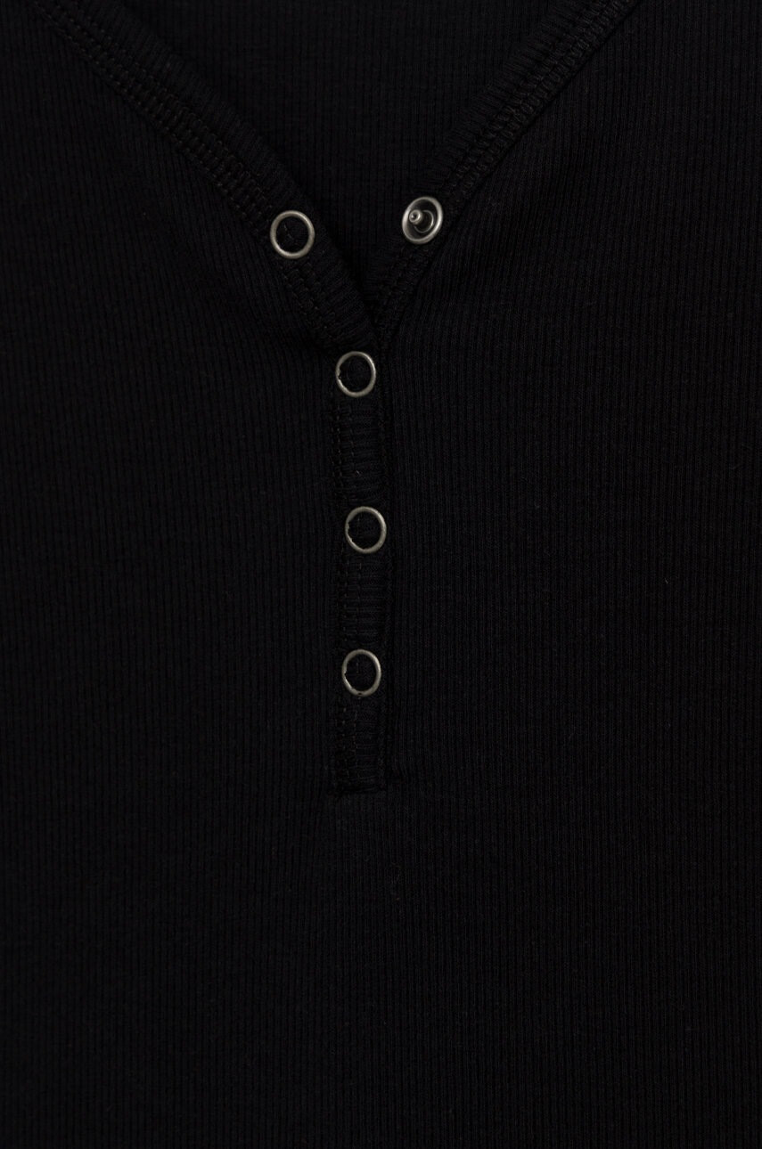 Abercrombie & Fitch Детска тениска в черно - Pepit.bg