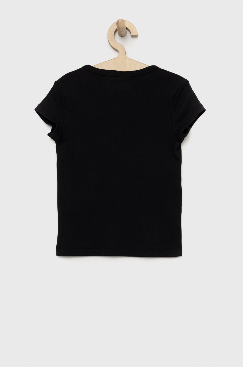 Abercrombie & Fitch Детска тениска в черно - Pepit.bg