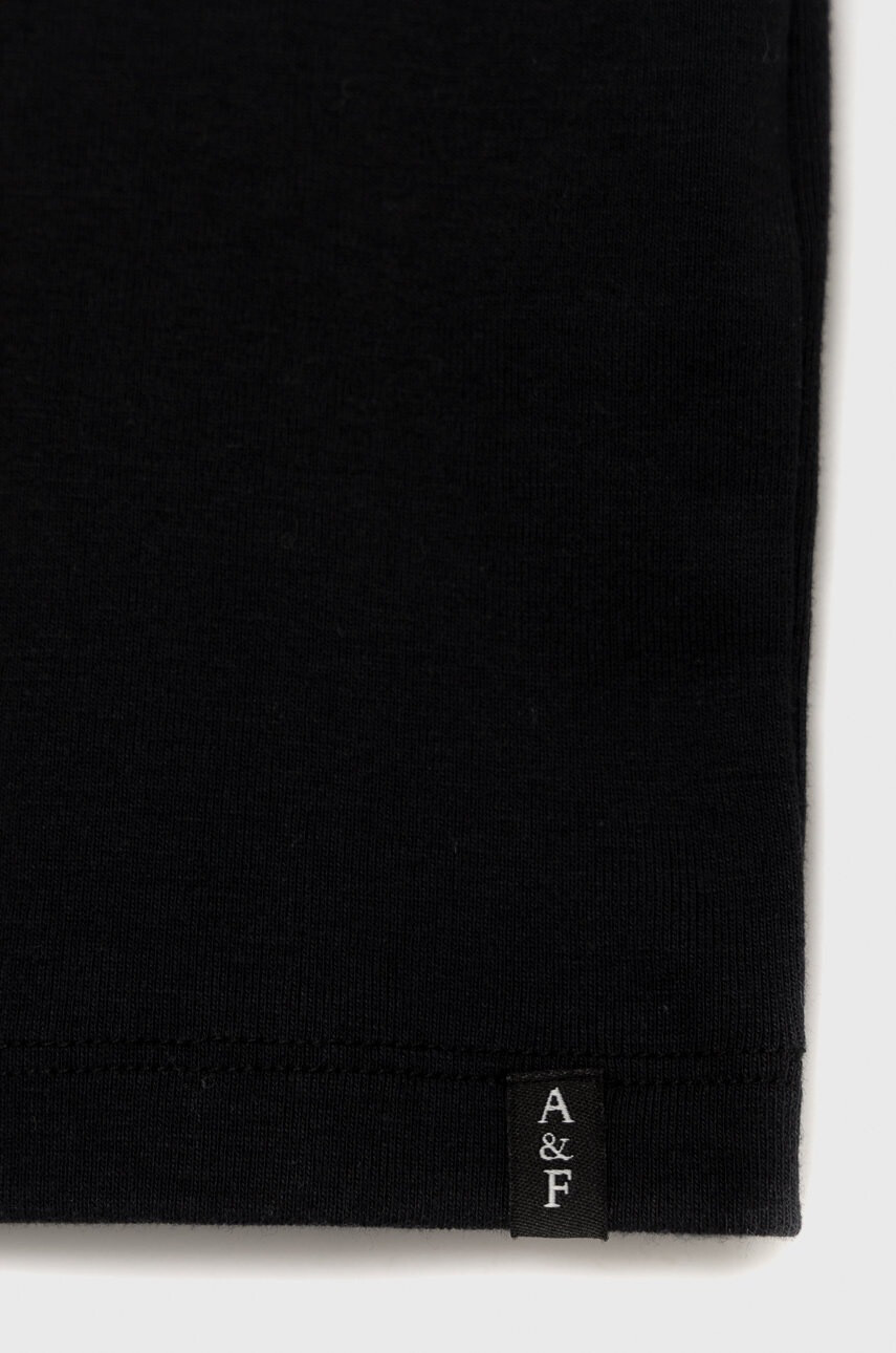 Abercrombie & Fitch Детска тениска в черно - Pepit.bg
