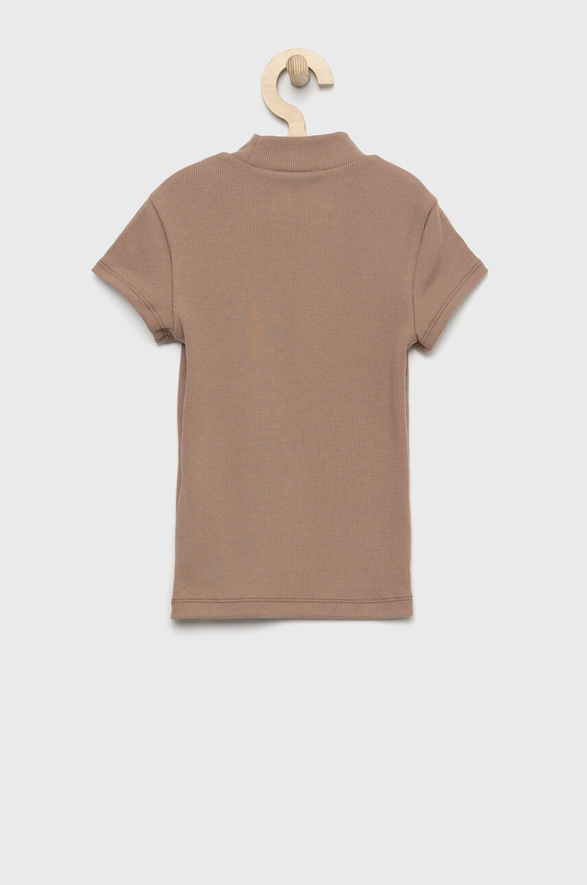 Abercrombie & Fitch Детска тениска в бяло - Pepit.bg