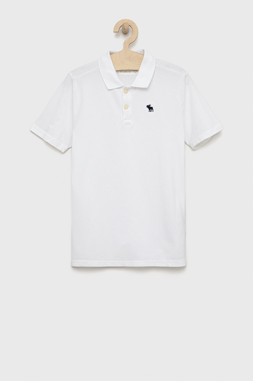 Abercrombie & Fitch Детска тениска с яка - Pepit.bg