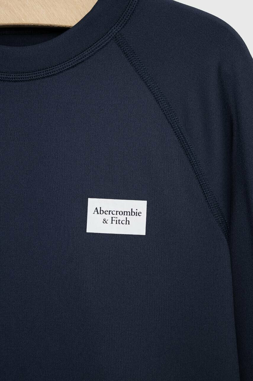 Abercrombie & Fitch Детски бански с дълги ръкави в тъмносиньо - Pepit.bg