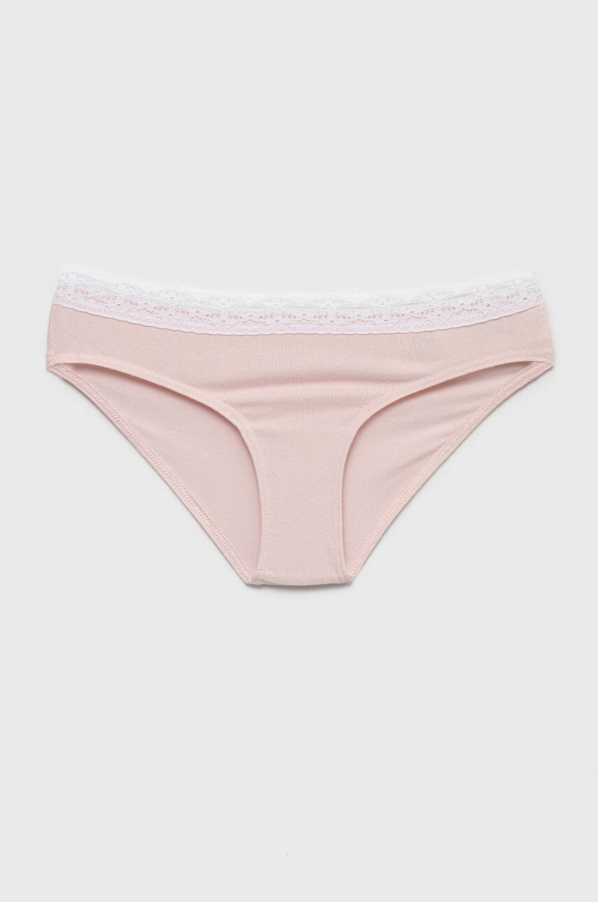 Abercrombie & Fitch Детски бикини (5 чифта) в розово - Pepit.bg