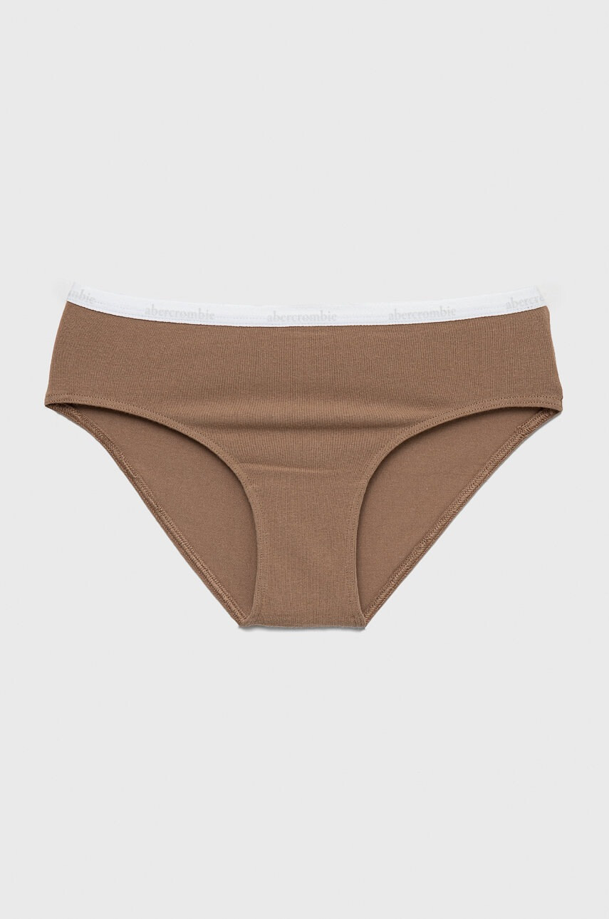 Abercrombie & Fitch Детски бикини (5 чифта) в бежово - Pepit.bg