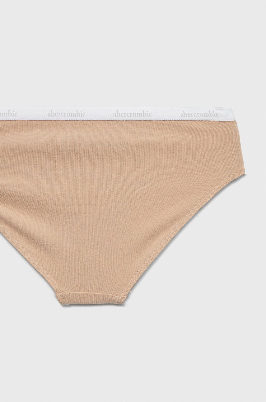 Abercrombie & Fitch Детски бикини (5 чифта) в бежово - Pepit.bg