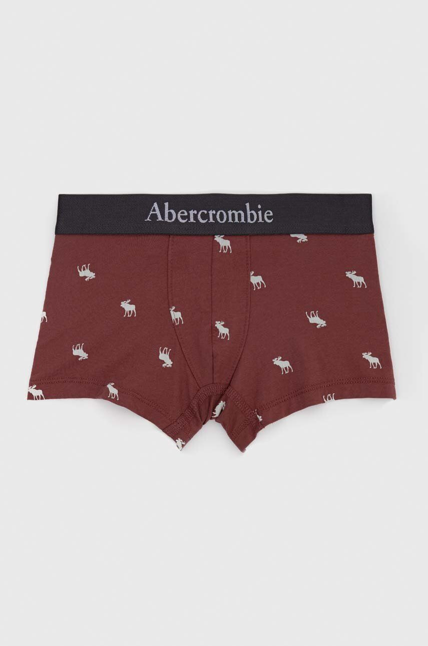 Abercrombie & Fitch Детски боксерки (5 чифта) в бордо - Pepit.bg