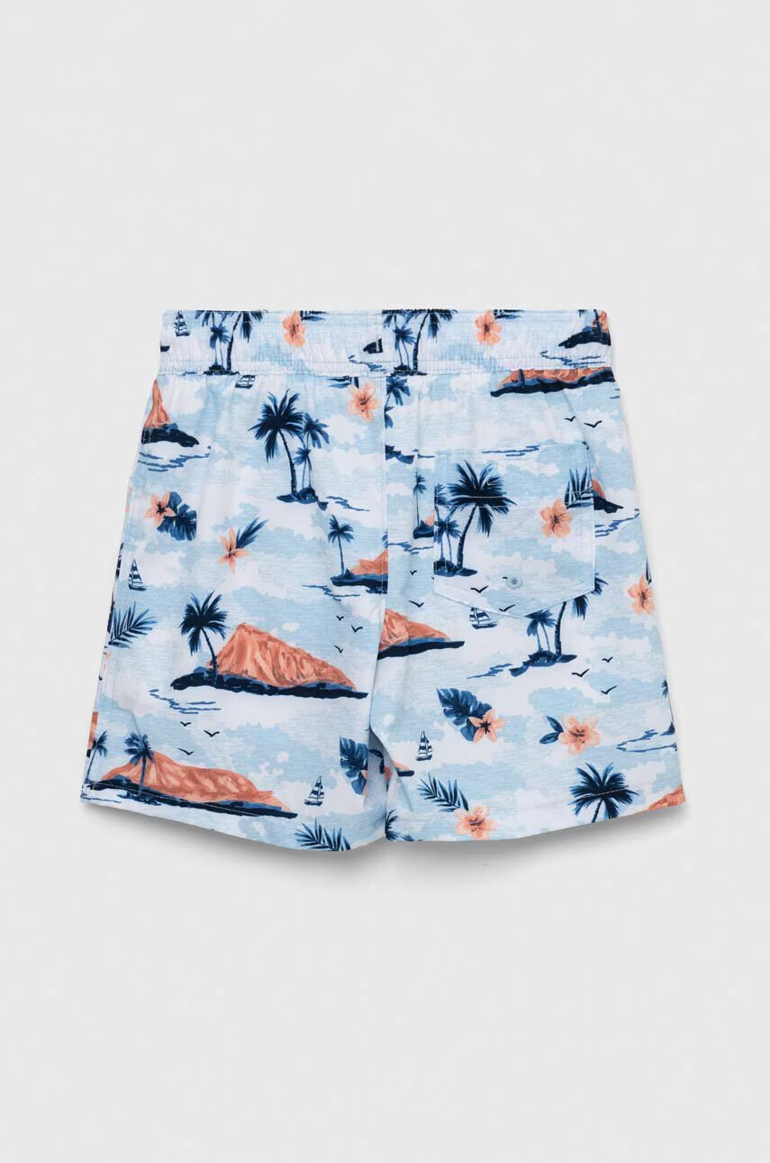 Abercrombie & Fitch Детски плувни шорти в синьо - Pepit.bg
