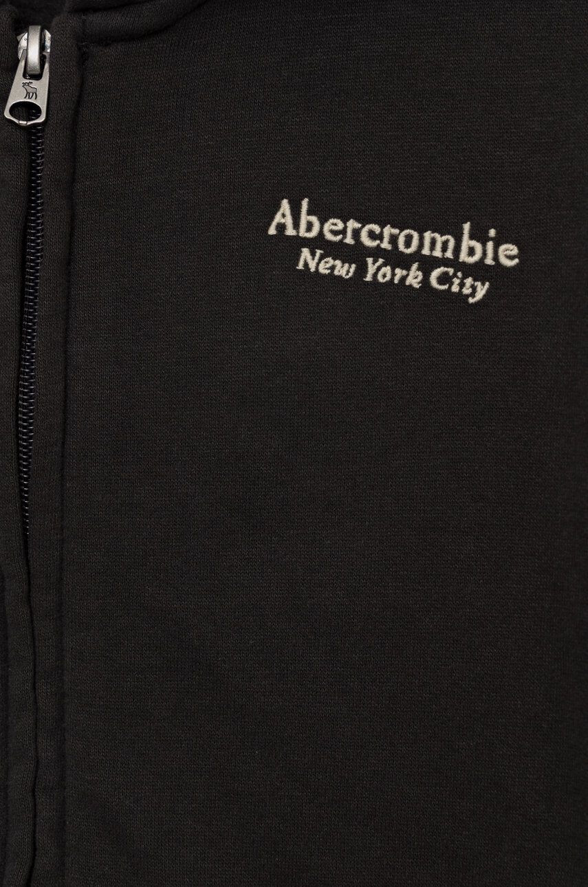 Abercrombie & Fitch Детски суичър в сиво с изчистен дизайн - Pepit.bg