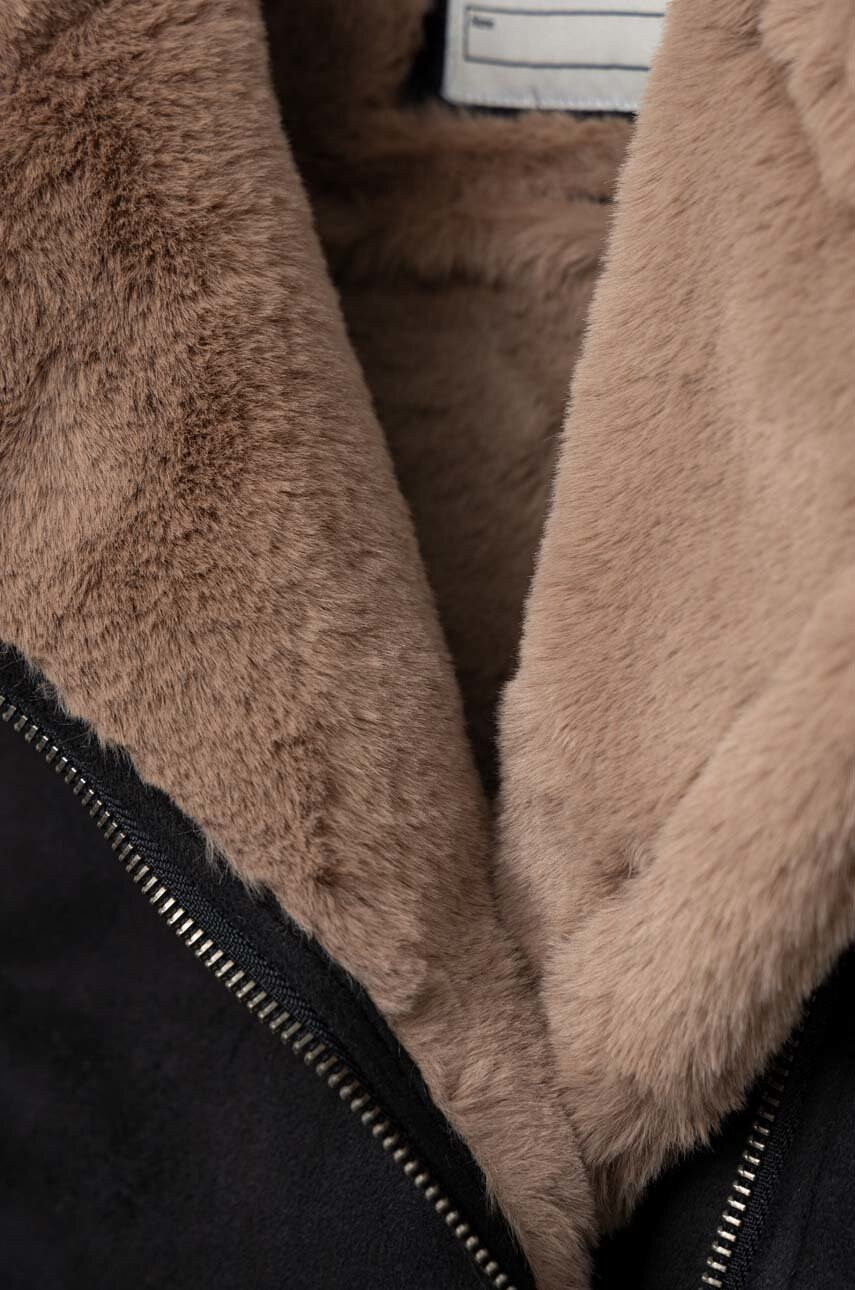 Abercrombie & Fitch Детско яке в черно - Pepit.bg