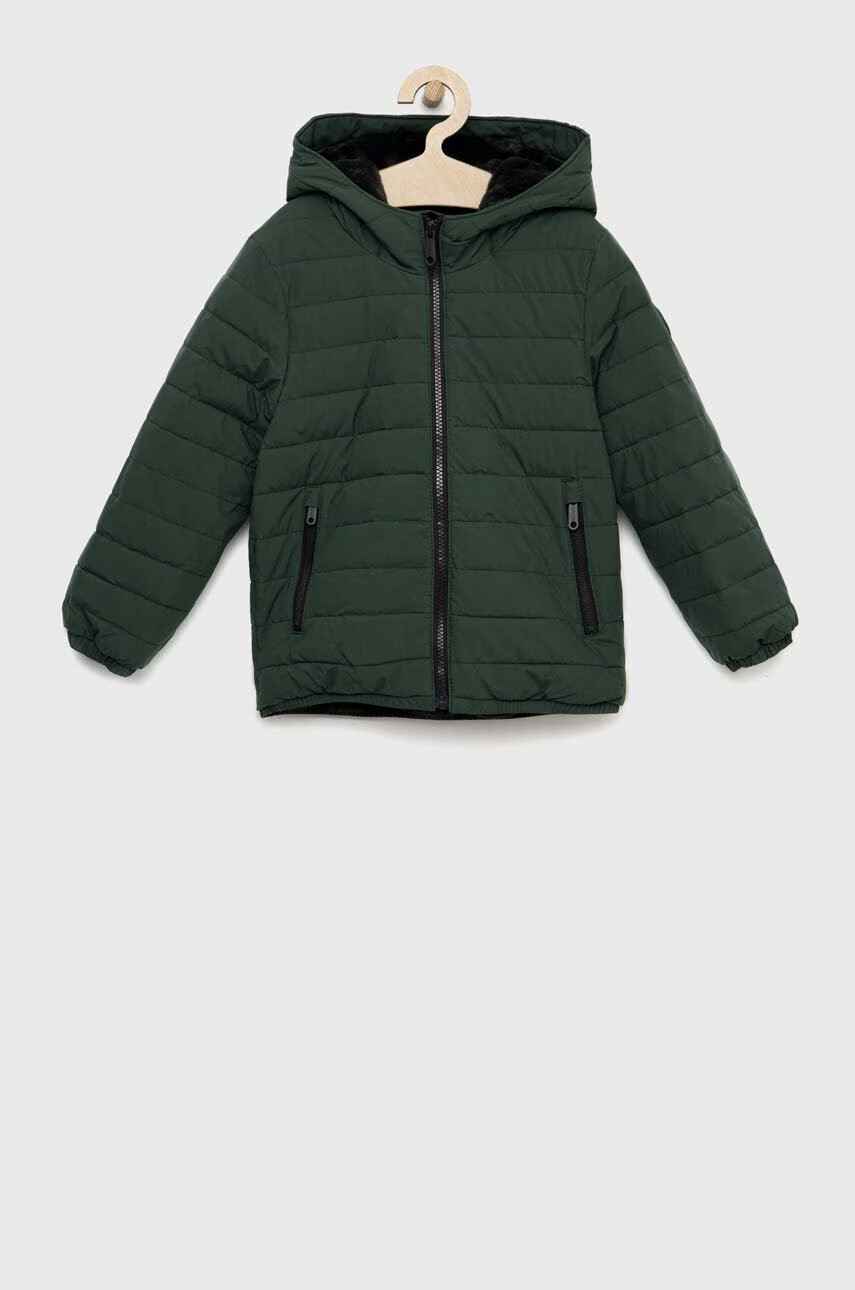 Abercrombie & Fitch Детско яке в зелено - Pepit.bg