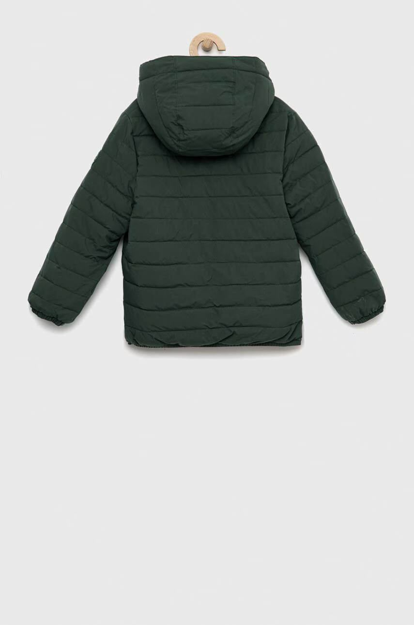 Abercrombie & Fitch Детско яке в зелено - Pepit.bg