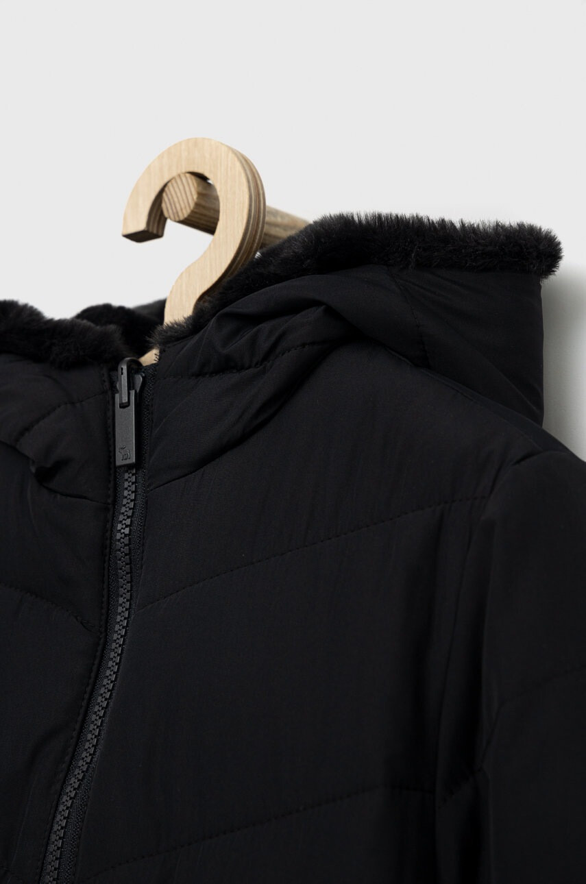 Abercrombie & Fitch Детско яке с две лица в черно - Pepit.bg