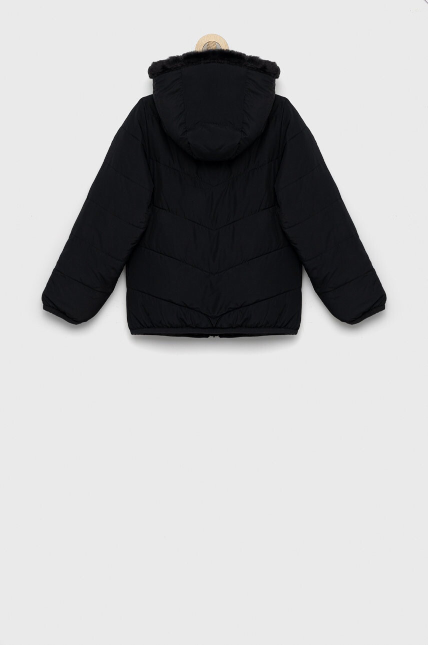 Abercrombie & Fitch Детско яке с две лица в черно - Pepit.bg