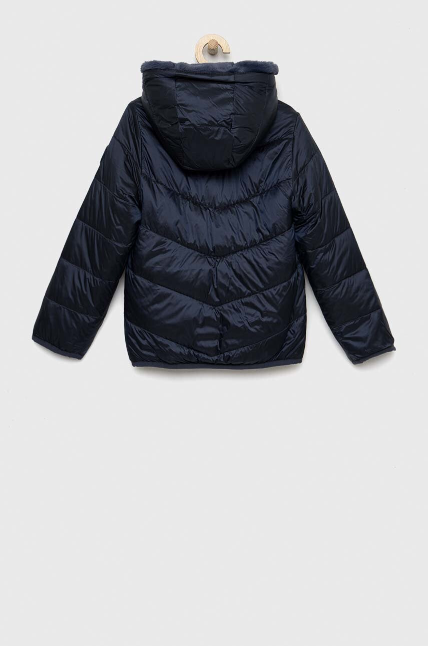 Abercrombie & Fitch Детско яке с две лица в синьо - Pepit.bg