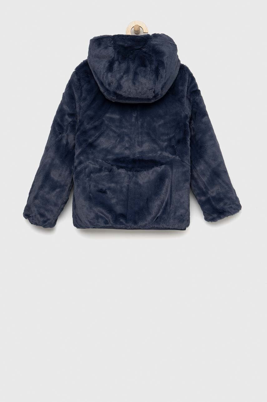 Abercrombie & Fitch Детско яке с две лица в синьо - Pepit.bg