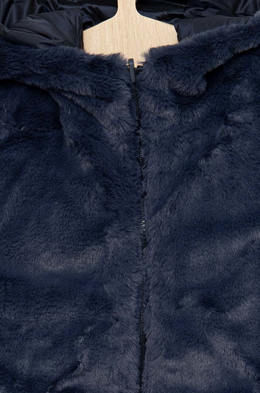 Abercrombie & Fitch Детско яке с две лица в синьо - Pepit.bg