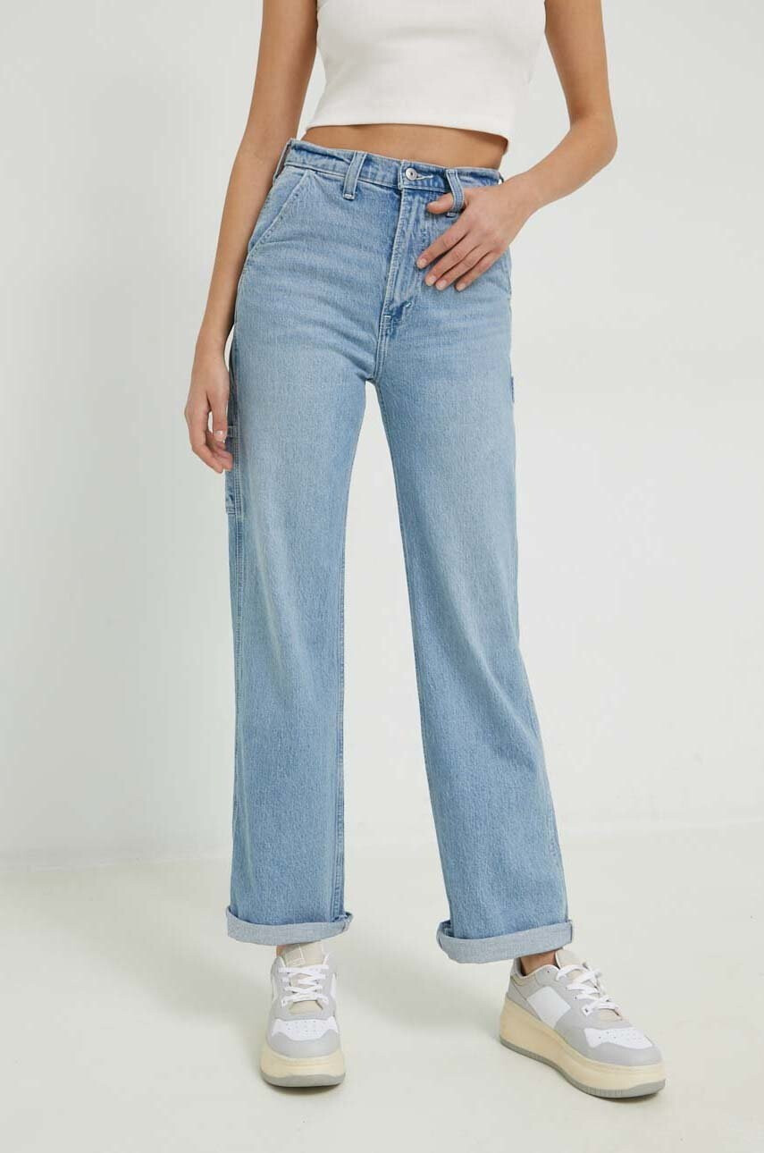 Abercrombie & Fitch Дънки в с висока талия - Pepit.bg
