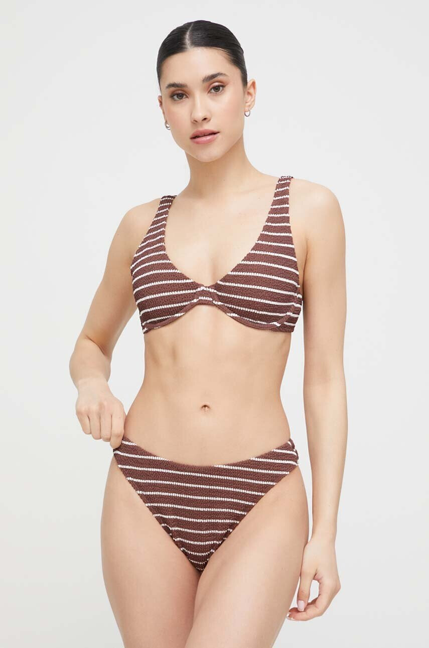 Abercrombie & Fitch Долнище на бански в кафяво - Pepit.bg