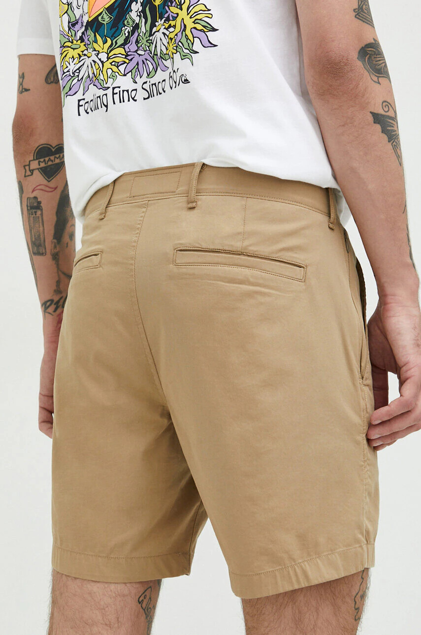 Abercrombie & Fitch Къс панталон в кафяво - Pepit.bg