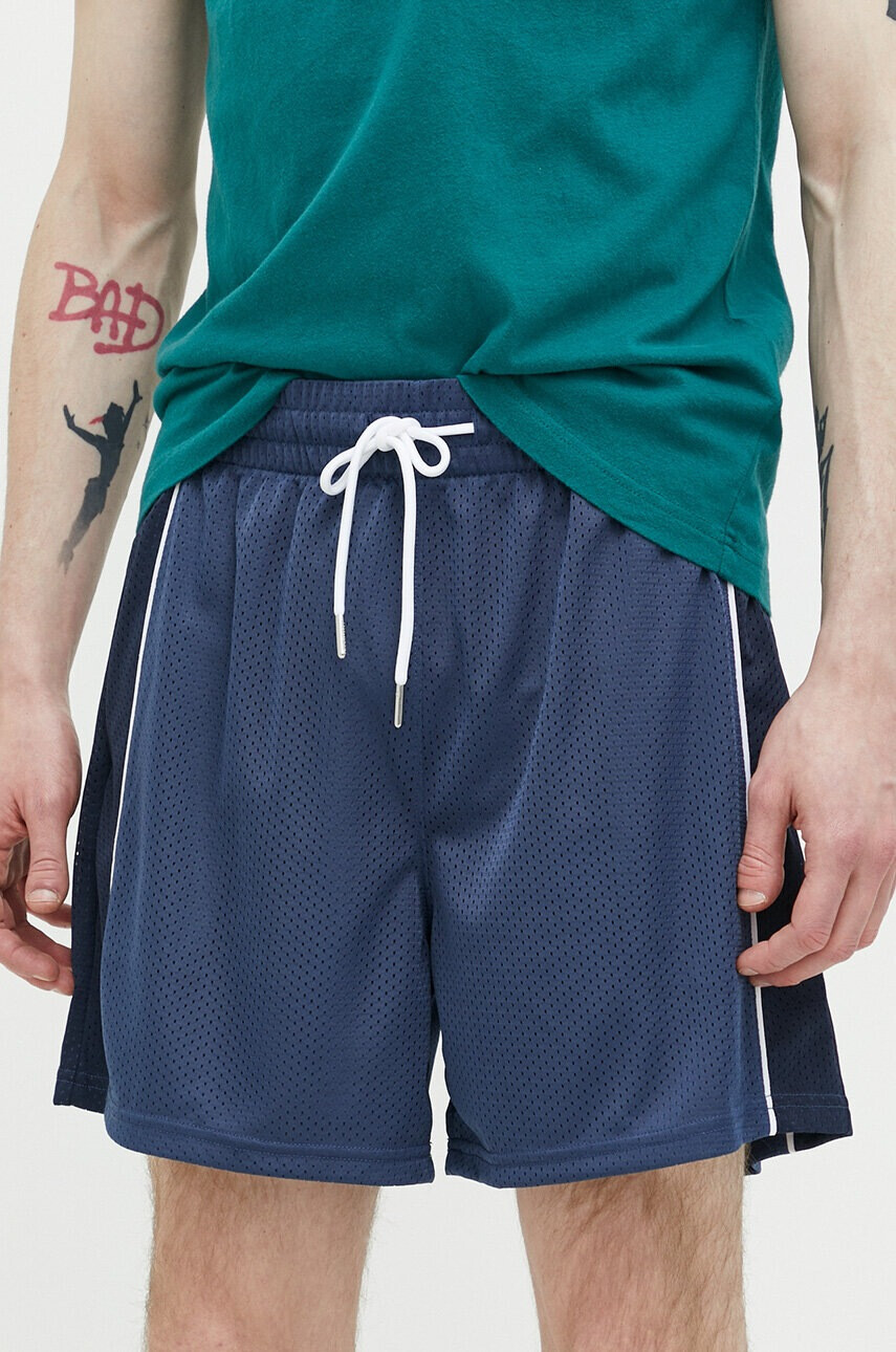 Abercrombie & Fitch Къс панталон в синьо - Pepit.bg