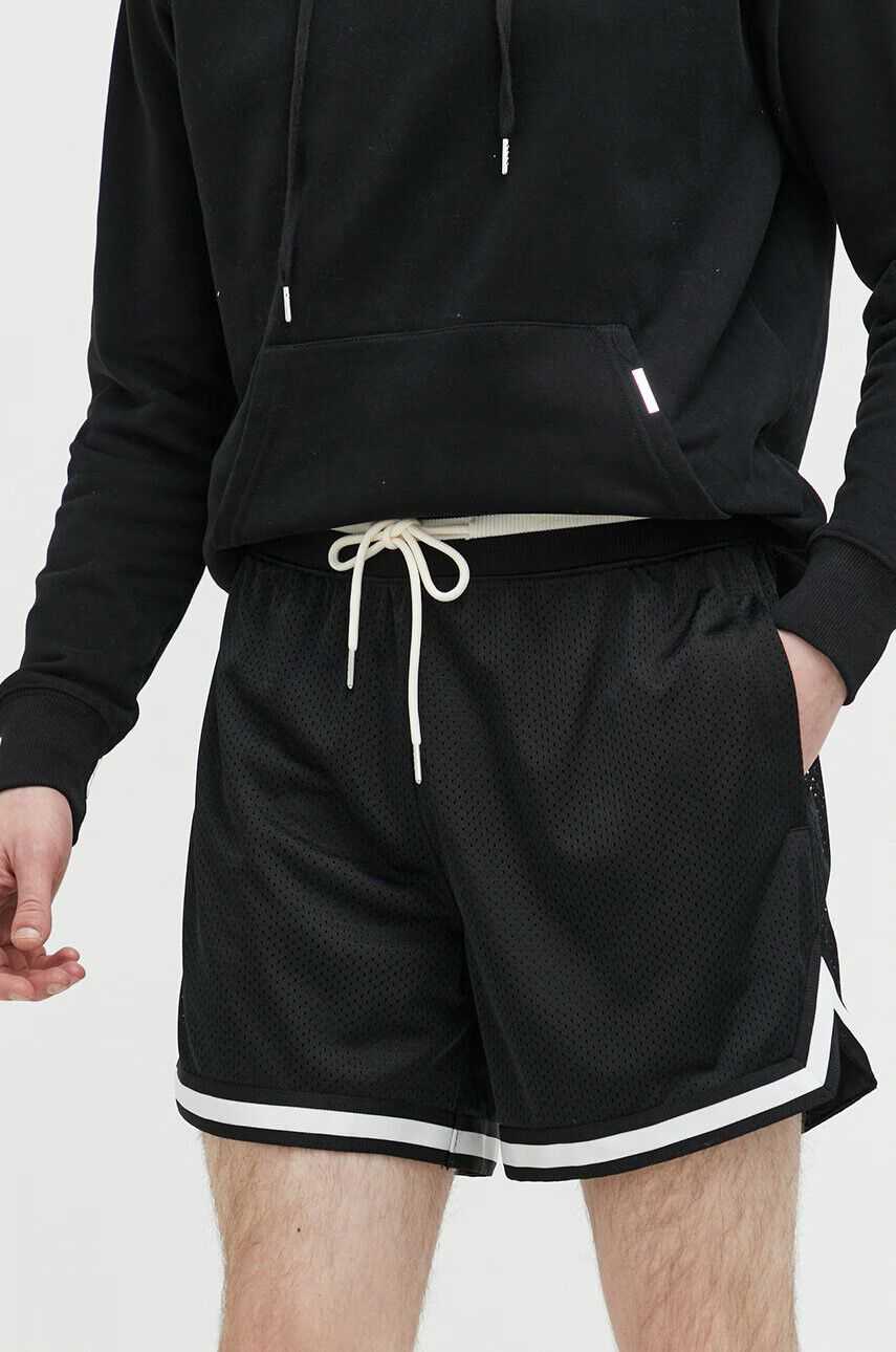 Abercrombie & Fitch Къс панталон в черно - Pepit.bg