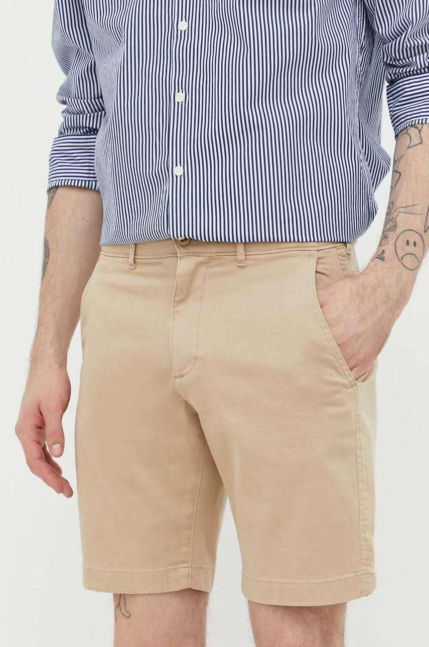 Abercrombie & Fitch Къс панталон в бежово - Pepit.bg