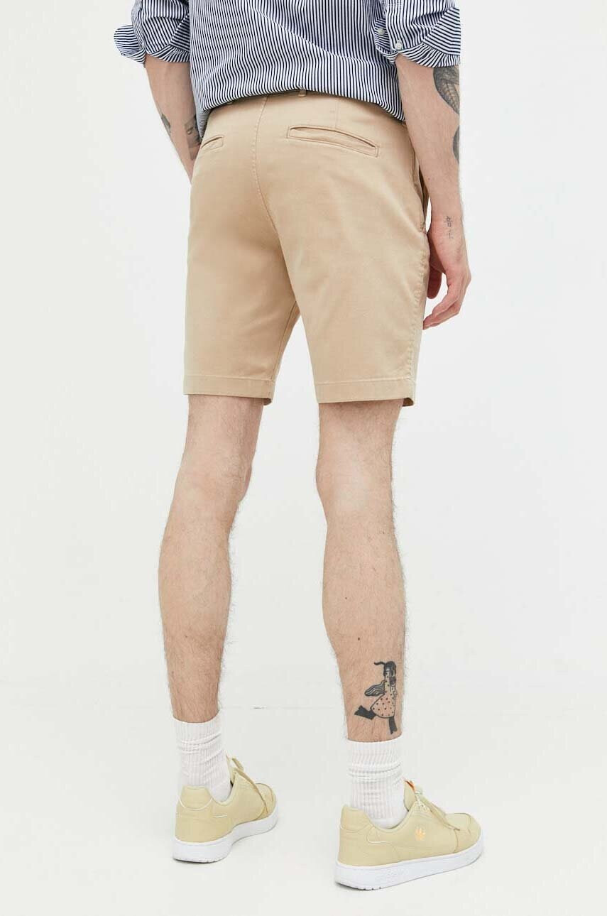 Abercrombie & Fitch Къс панталон в бежово - Pepit.bg