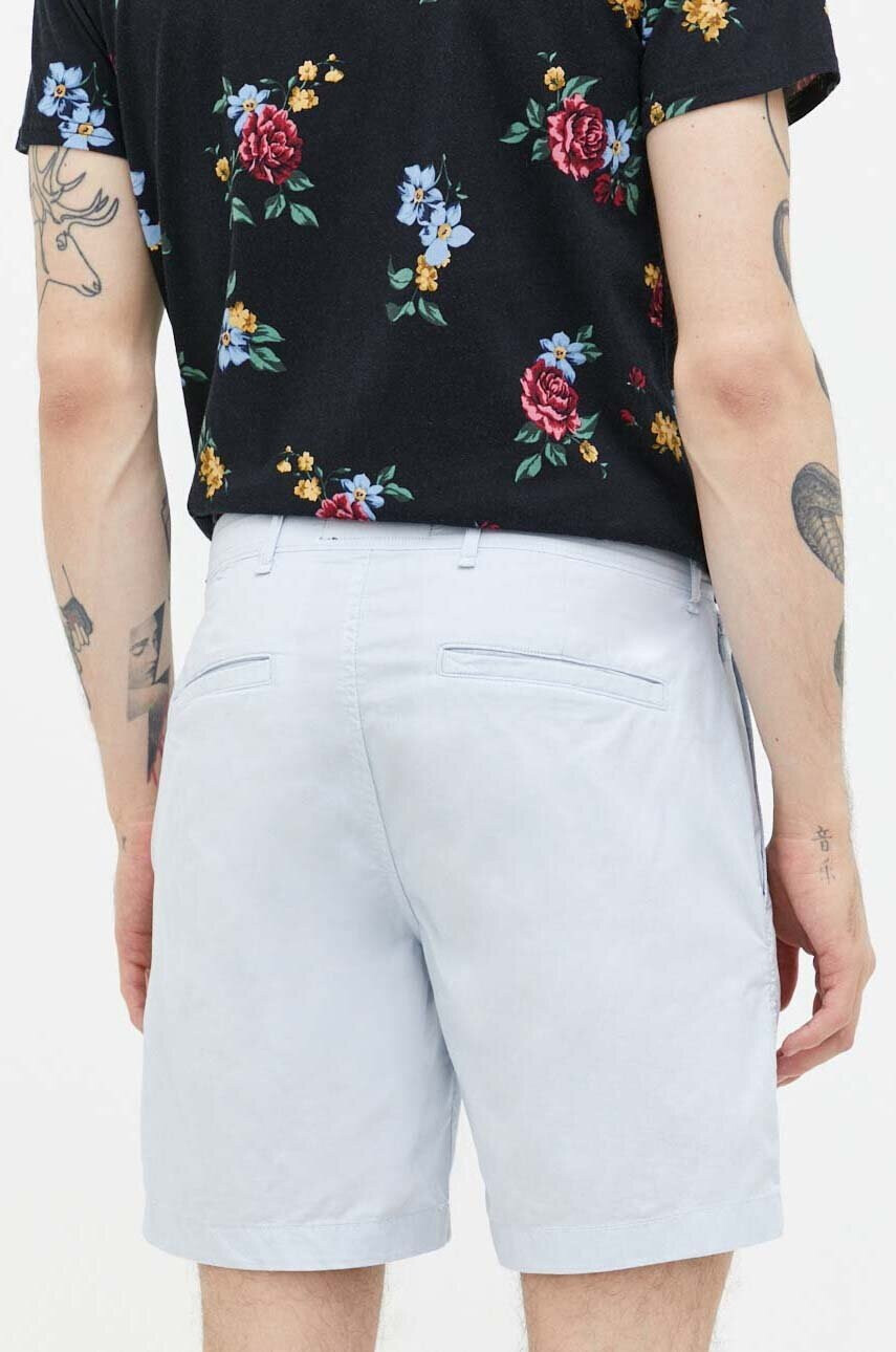 Abercrombie & Fitch Къс панталон в синьо - Pepit.bg