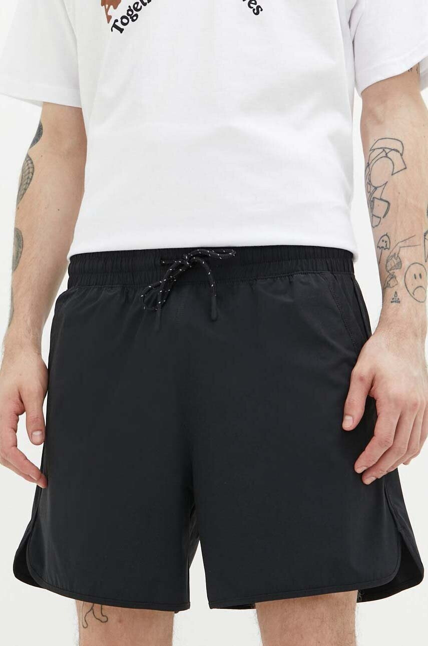 Abercrombie & Fitch Къс панталон в черно - Pepit.bg