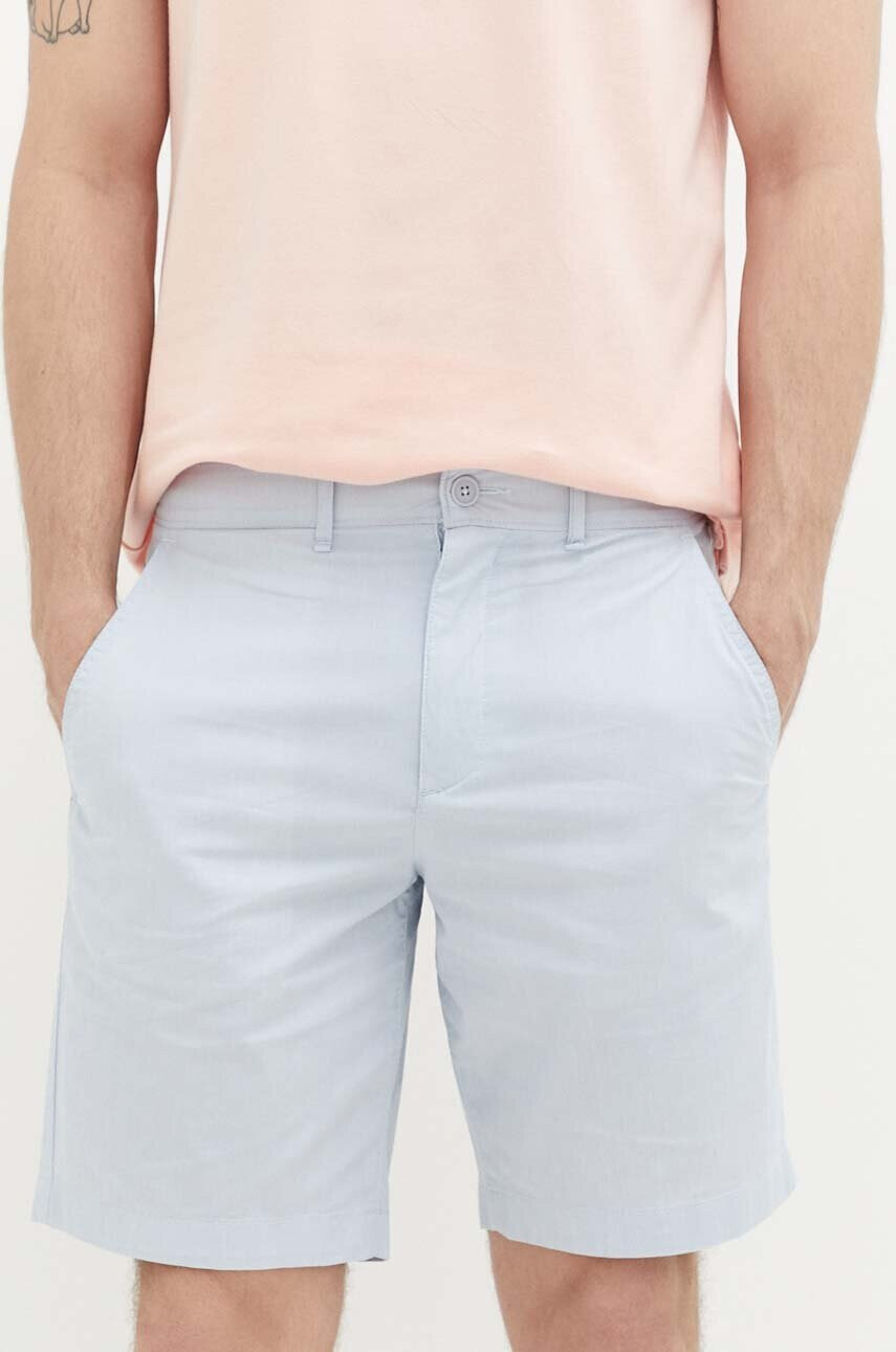 Abercrombie & Fitch Къс панталон в синьо - Pepit.bg