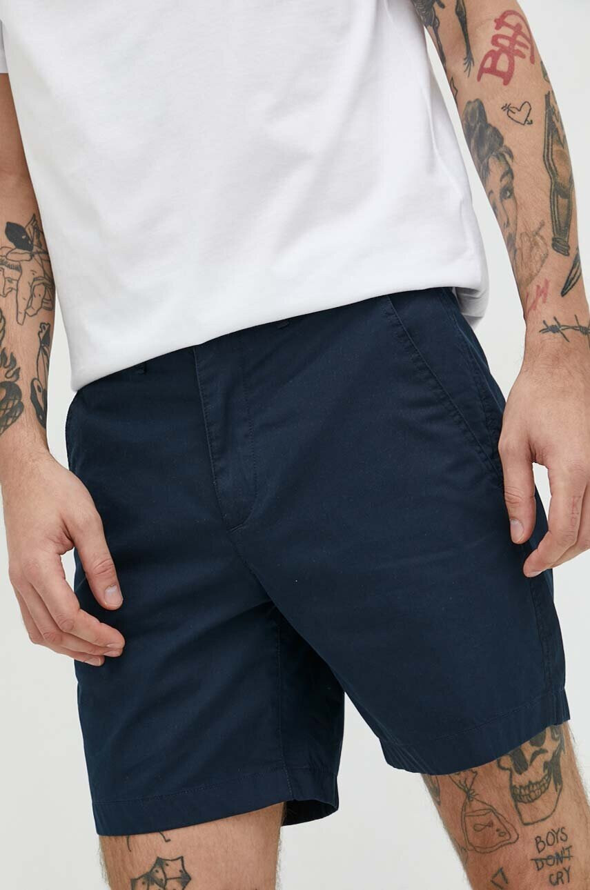 Abercrombie & Fitch Къс панталон в тъмносиньо - Pepit.bg