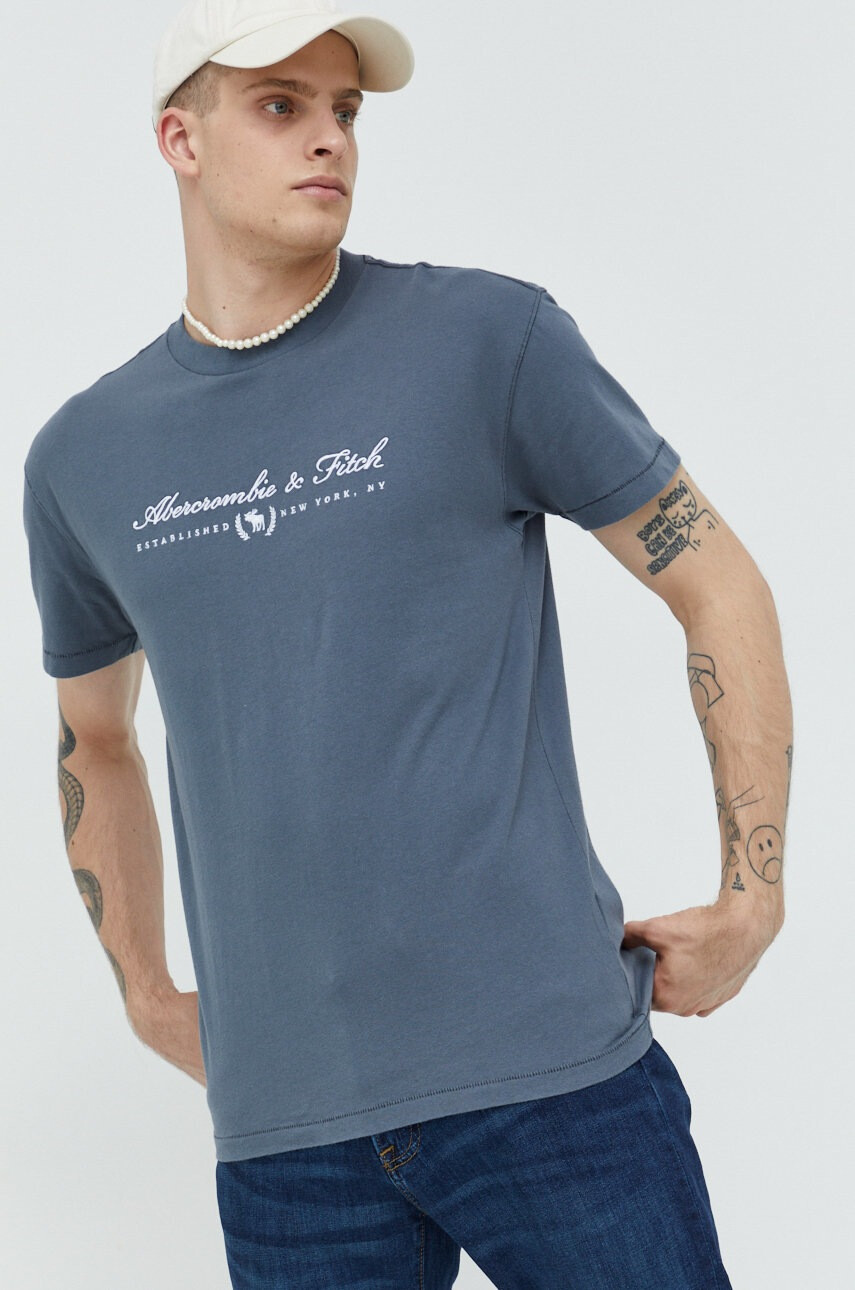 Abercrombie & Fitch Памучна тениска - Pepit.bg