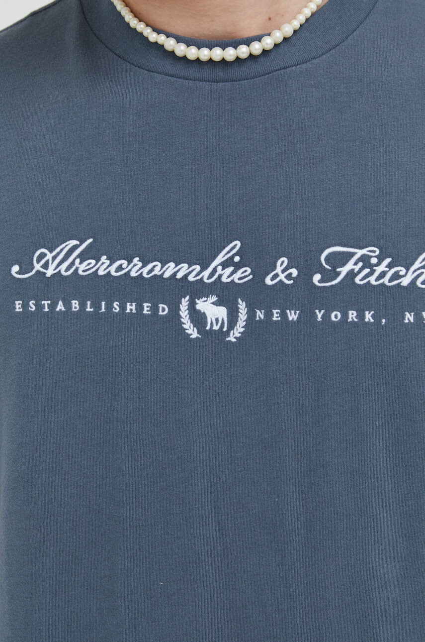 Abercrombie & Fitch Памучна тениска - Pepit.bg