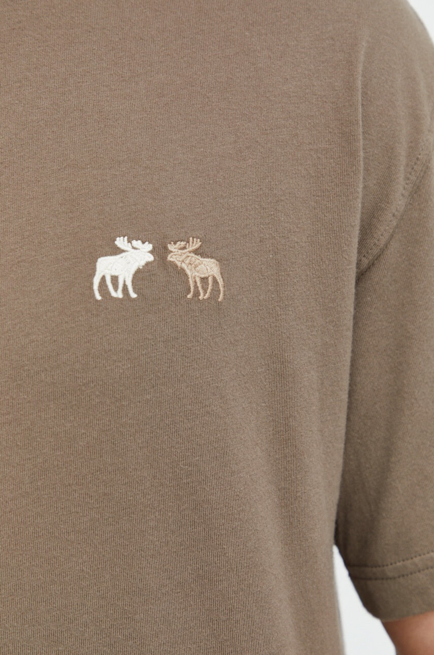 Abercrombie & Fitch Памучна тениска - Pepit.bg