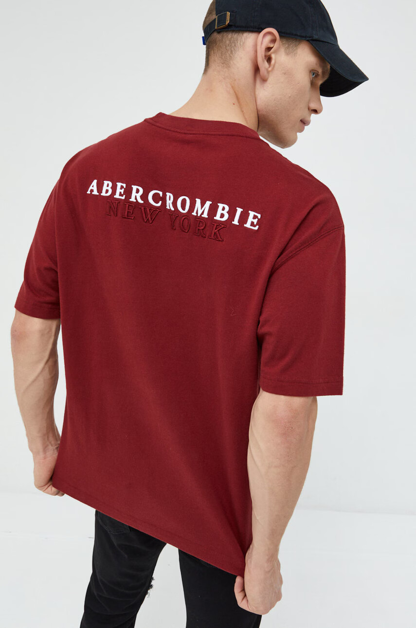 Abercrombie & Fitch Памучна тениска - Pepit.bg