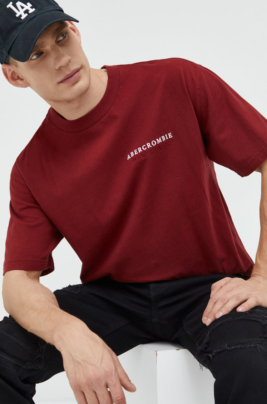 Abercrombie & Fitch Памучна тениска - Pepit.bg