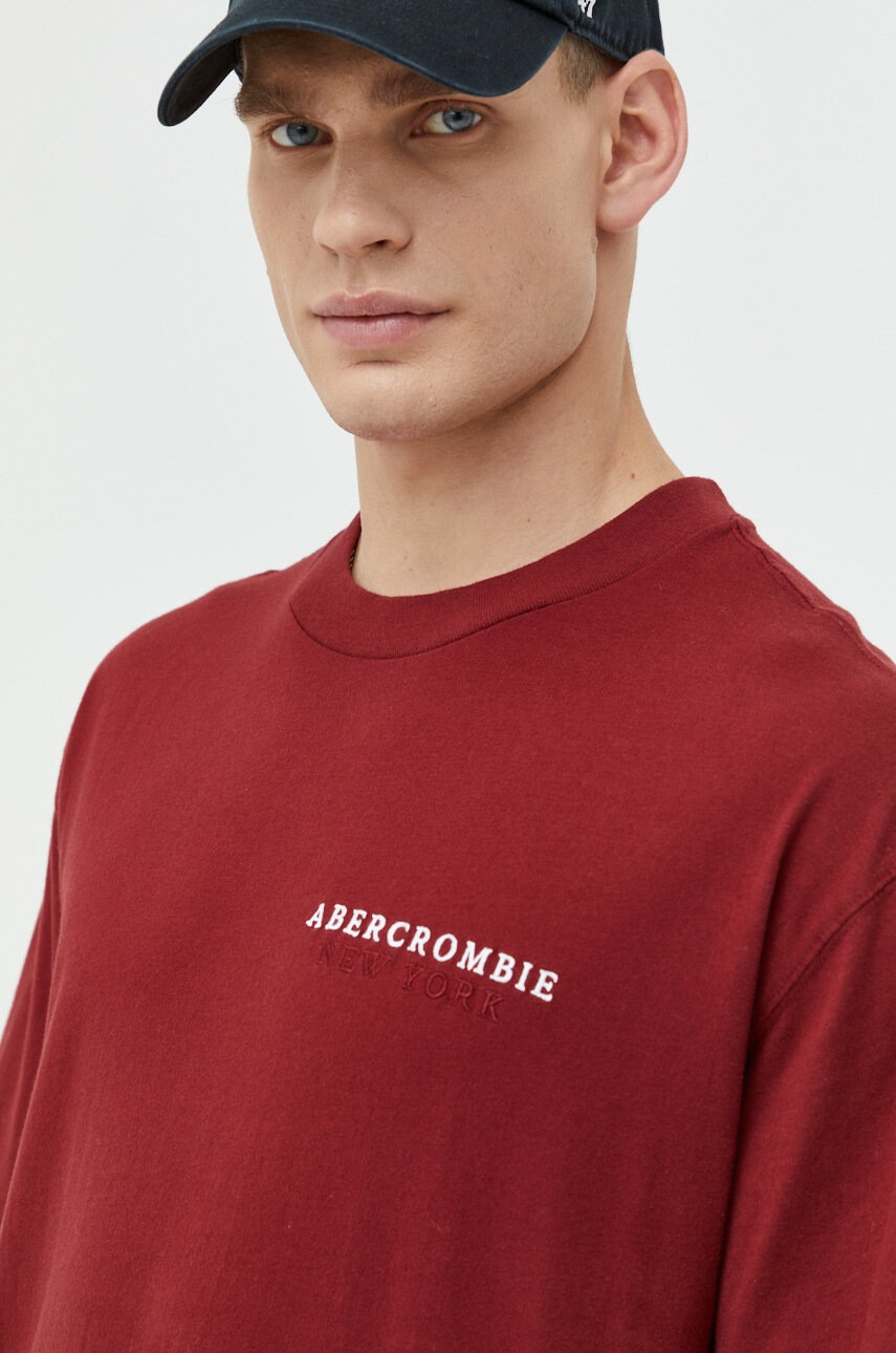 Abercrombie & Fitch Памучна тениска - Pepit.bg