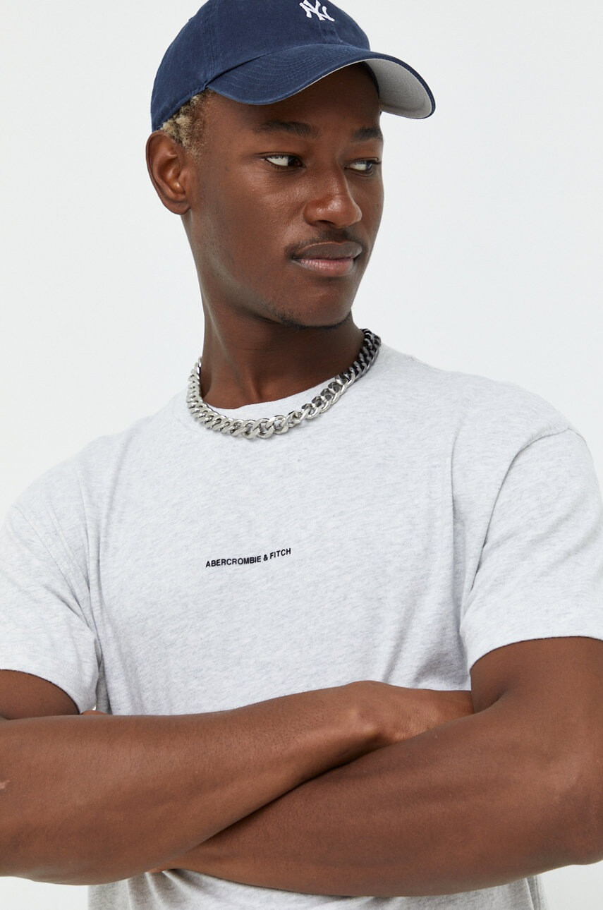 Abercrombie & Fitch Памучна тениска - Pepit.bg