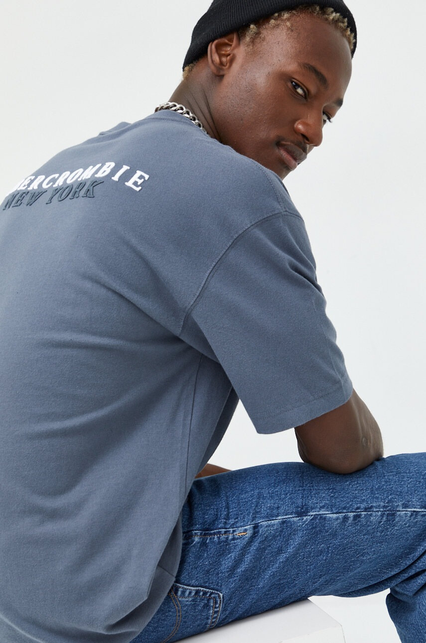 Abercrombie & Fitch Памучна тениска - Pepit.bg