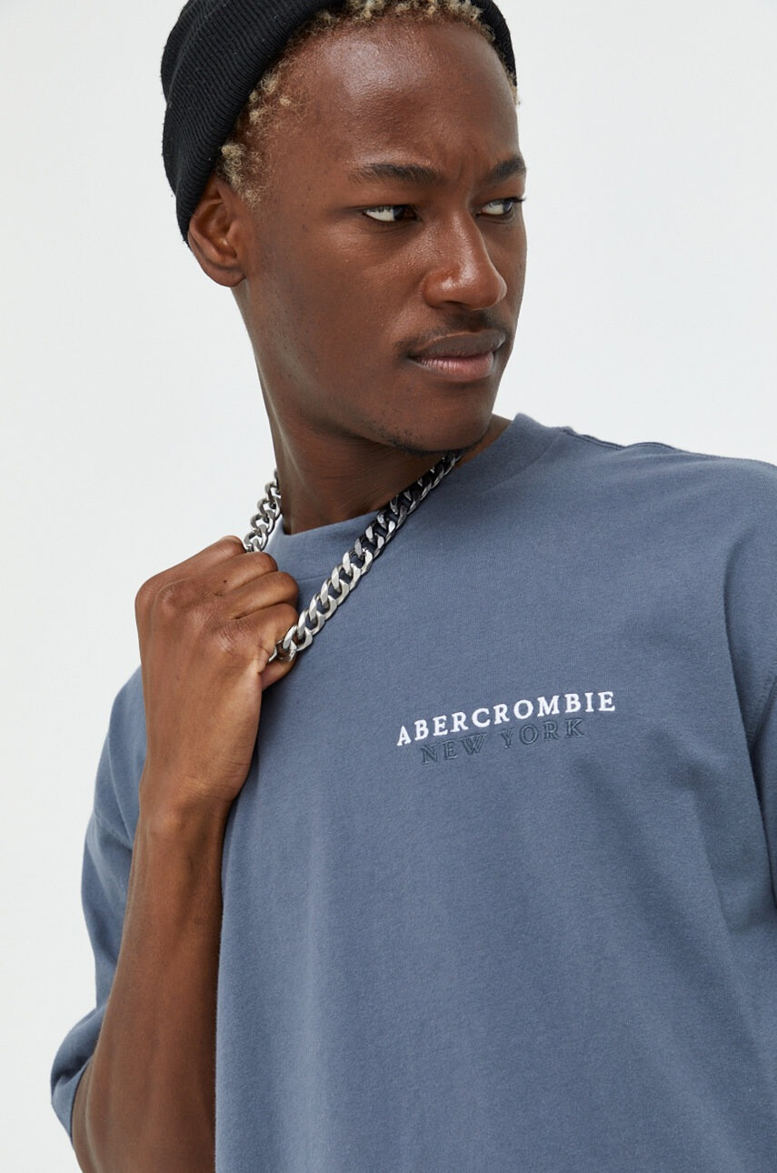 Abercrombie & Fitch Памучна тениска - Pepit.bg