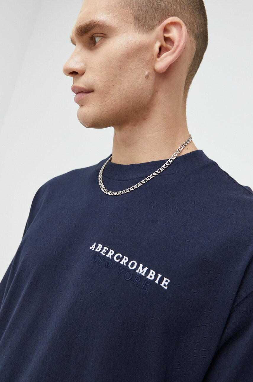 Abercrombie & Fitch Памучна тениска - Pepit.bg