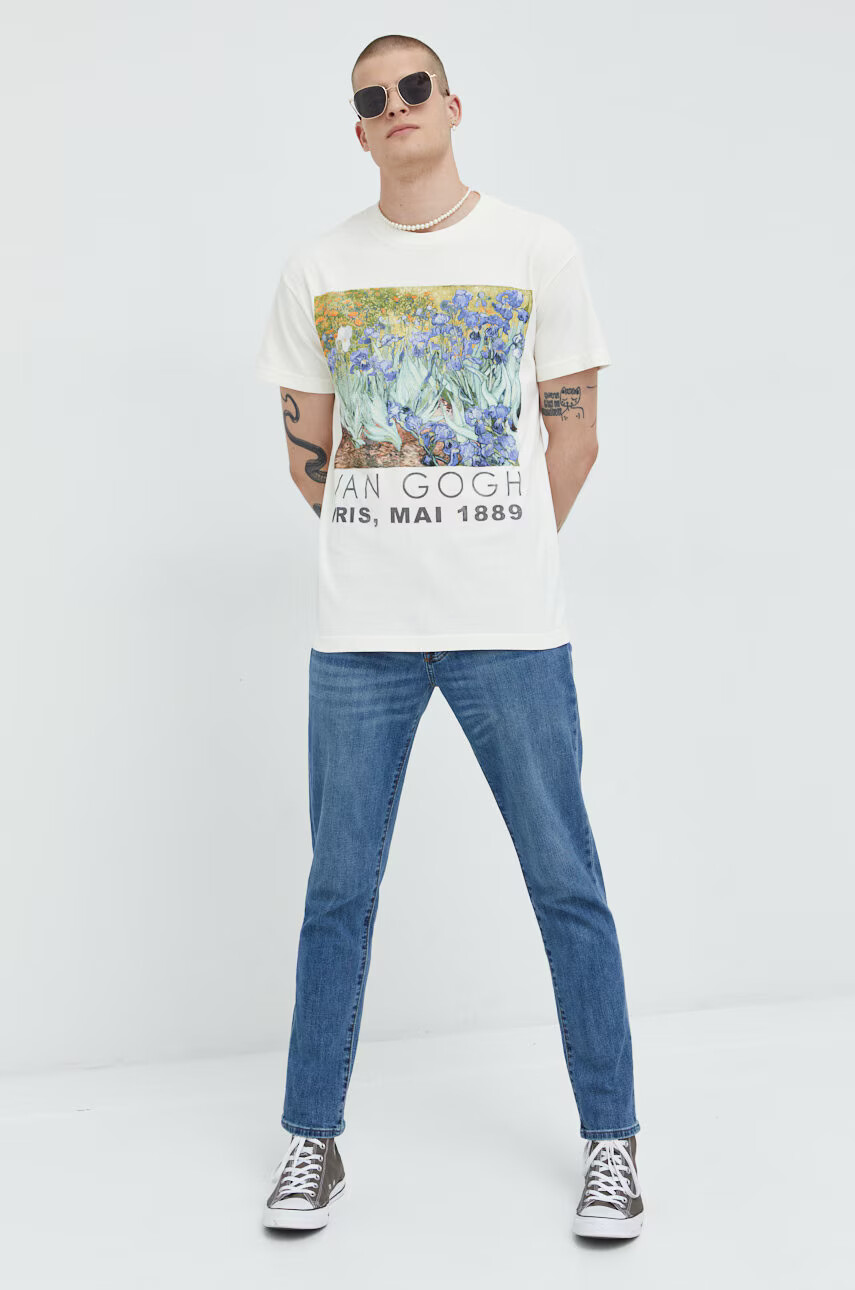 Abercrombie & Fitch Памучна тениска - Pepit.bg
