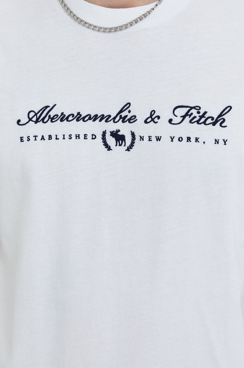 Abercrombie & Fitch Памучна тениска - Pepit.bg