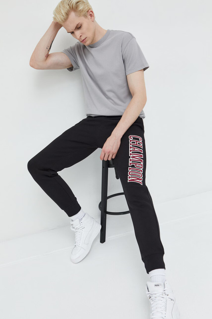 Abercrombie & Fitch Памучна тениска в сиво - Pepit.bg