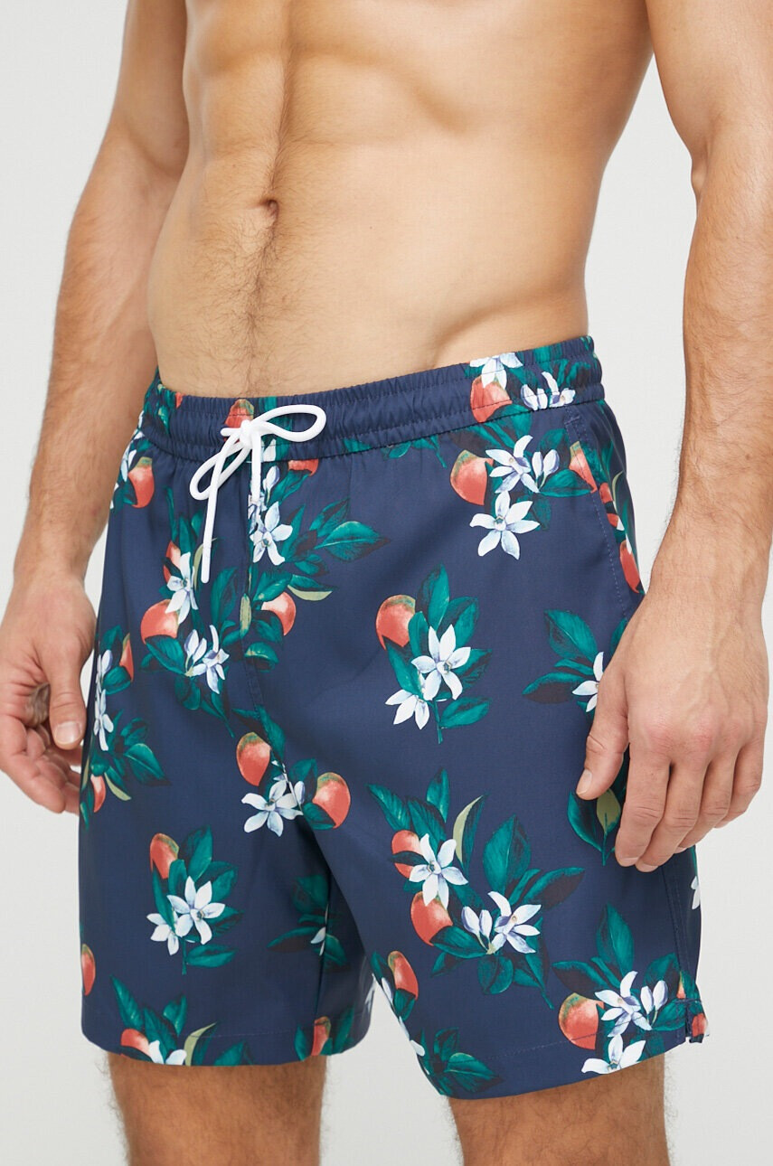 Abercrombie & Fitch Плувни шорти в тъмносиньо - Pepit.bg