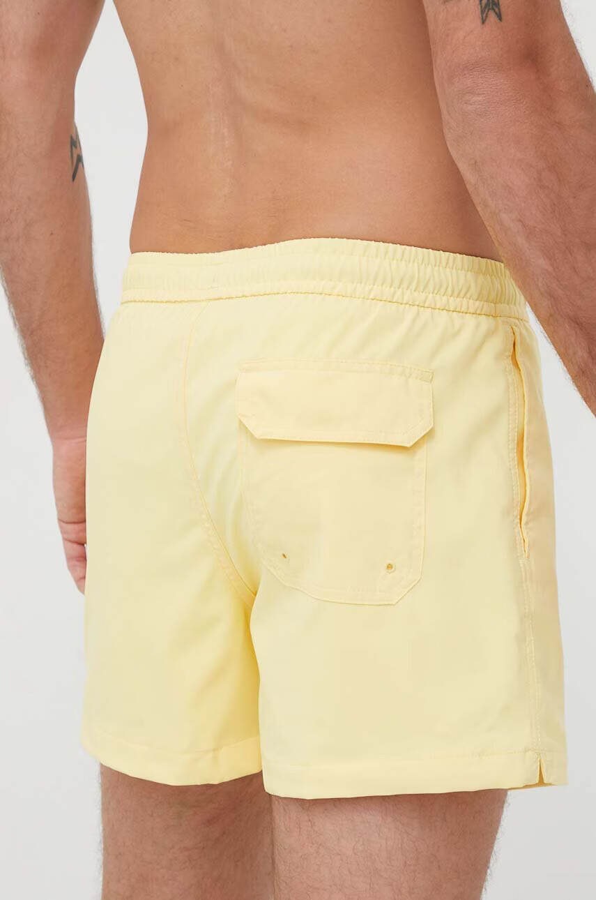 Abercrombie & Fitch Плувни шорти в жълто - Pepit.bg