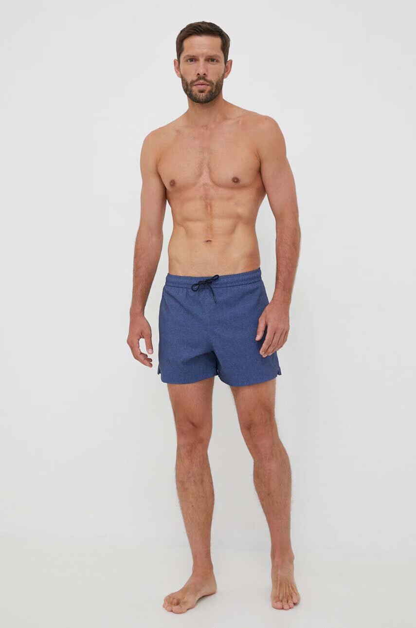Abercrombie & Fitch Плувни шорти в тъмносиньо - Pepit.bg