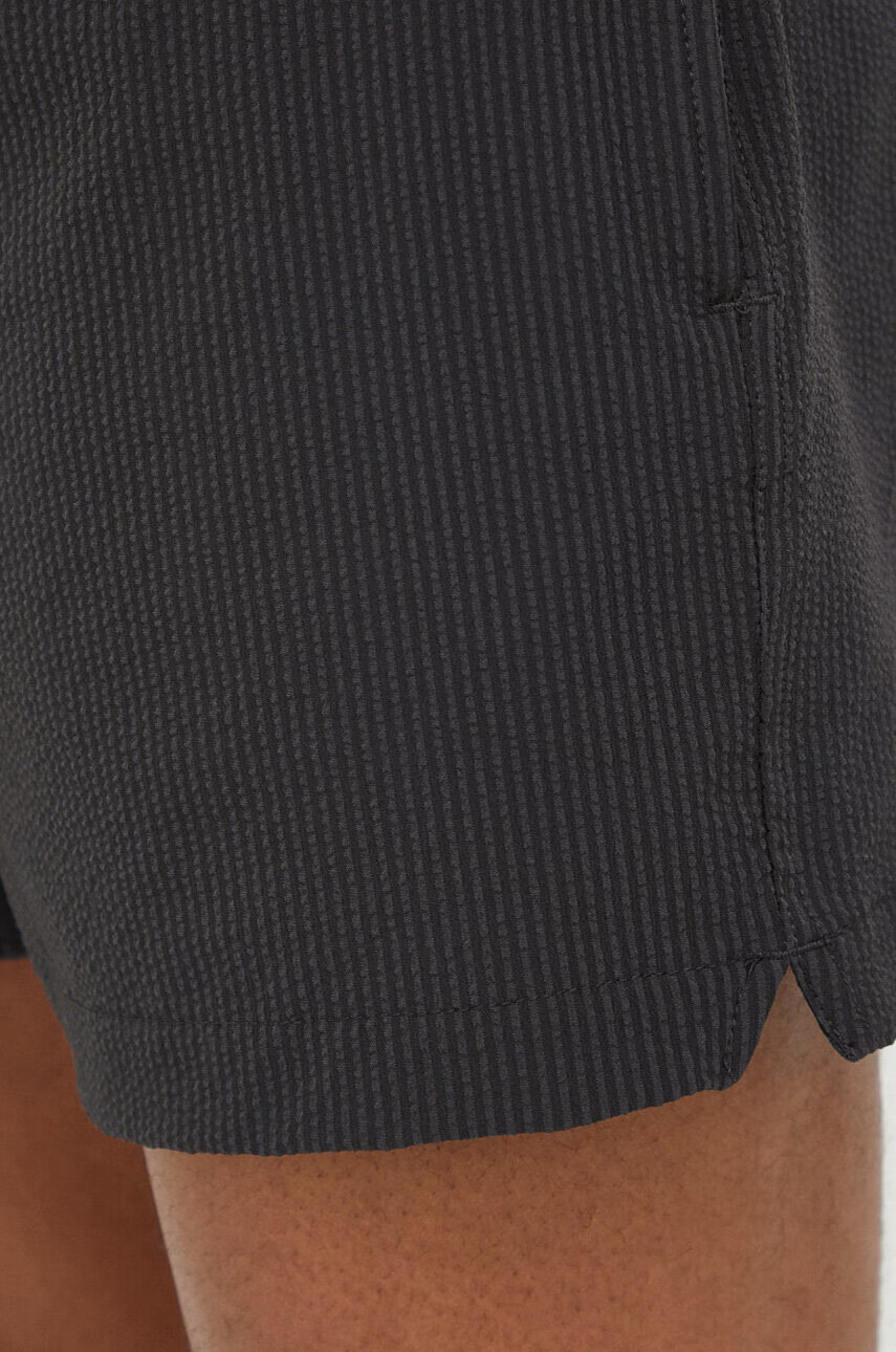 Abercrombie & Fitch Плувни шорти в черно - Pepit.bg