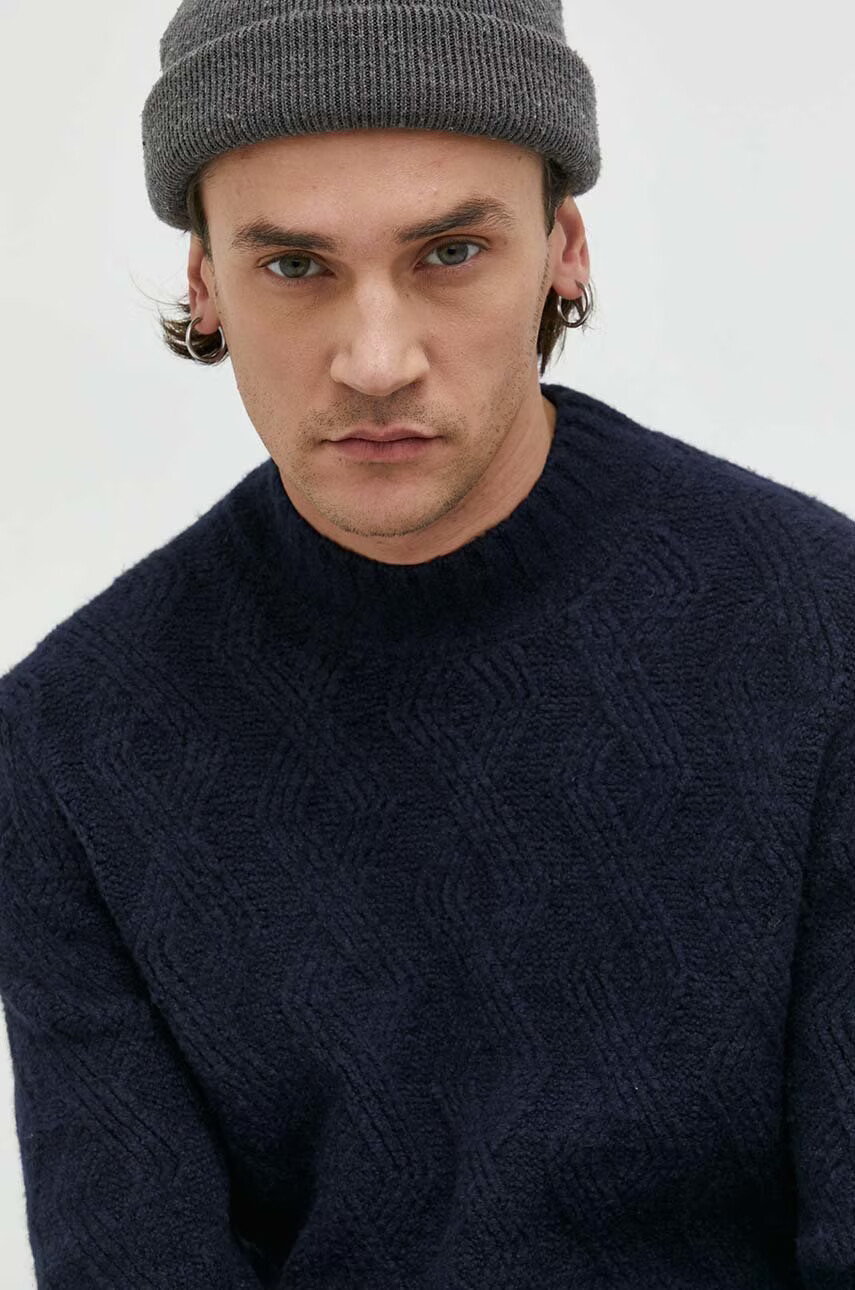 Abercrombie & Fitch Пуловер в синьо - Pepit.bg