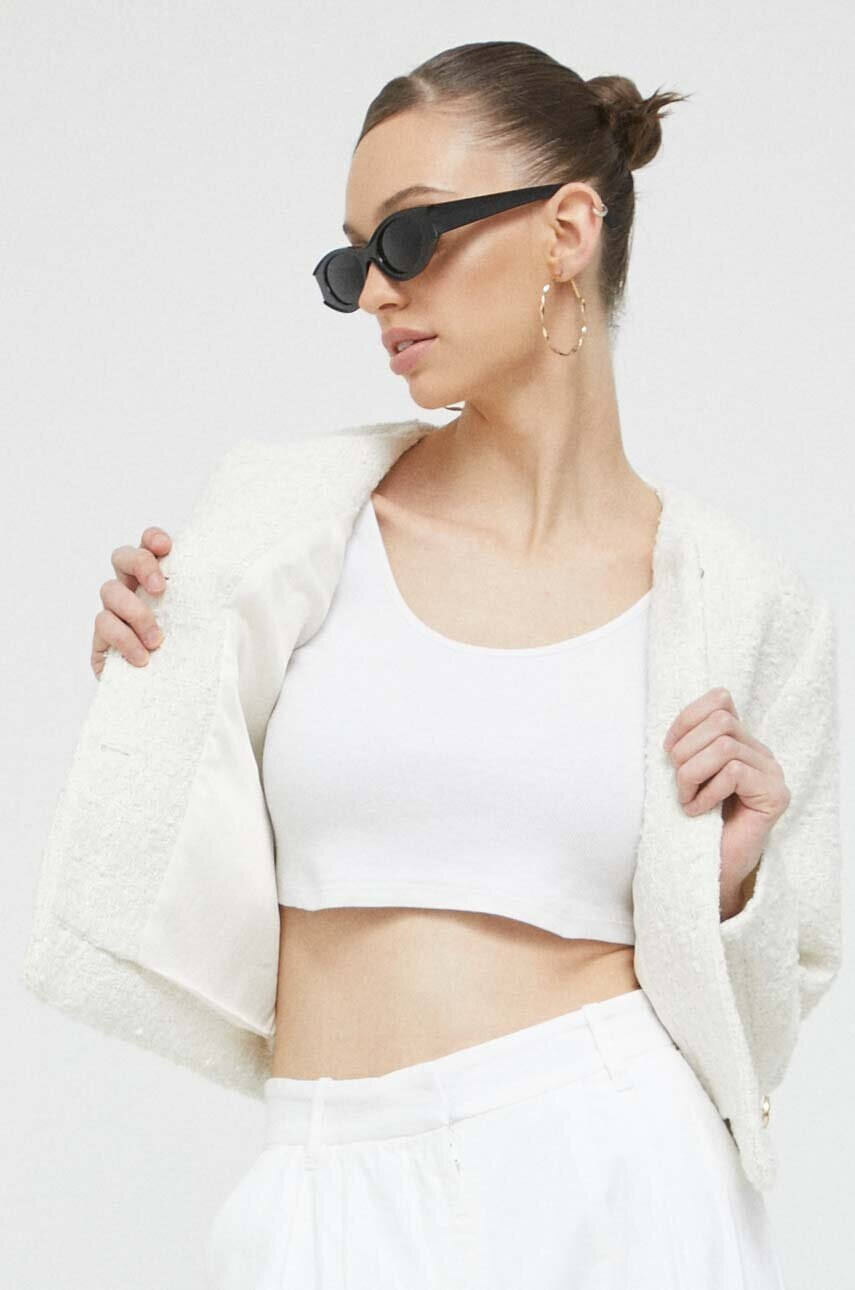 Abercrombie & Fitch Сако в бежово с едно копче - Pepit.bg